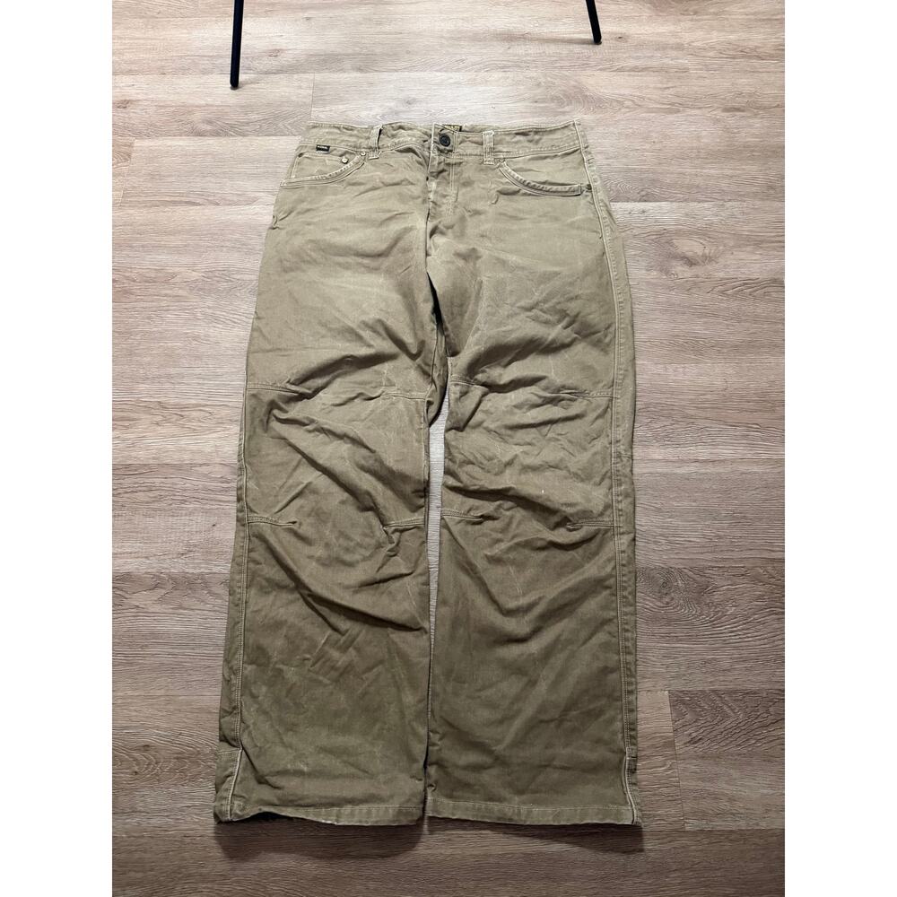 KÜHL Crag Series Outdoor Hiking Work Pants Khaki Stretch Utility 36x30 - Picture 2 of 7